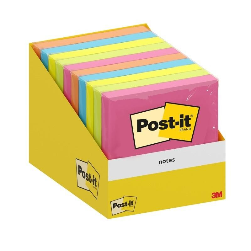 Notes samoprzylepny Post-it 76x76 (1) mix kolor 3M 6820-COL-W10 7100200378 3M